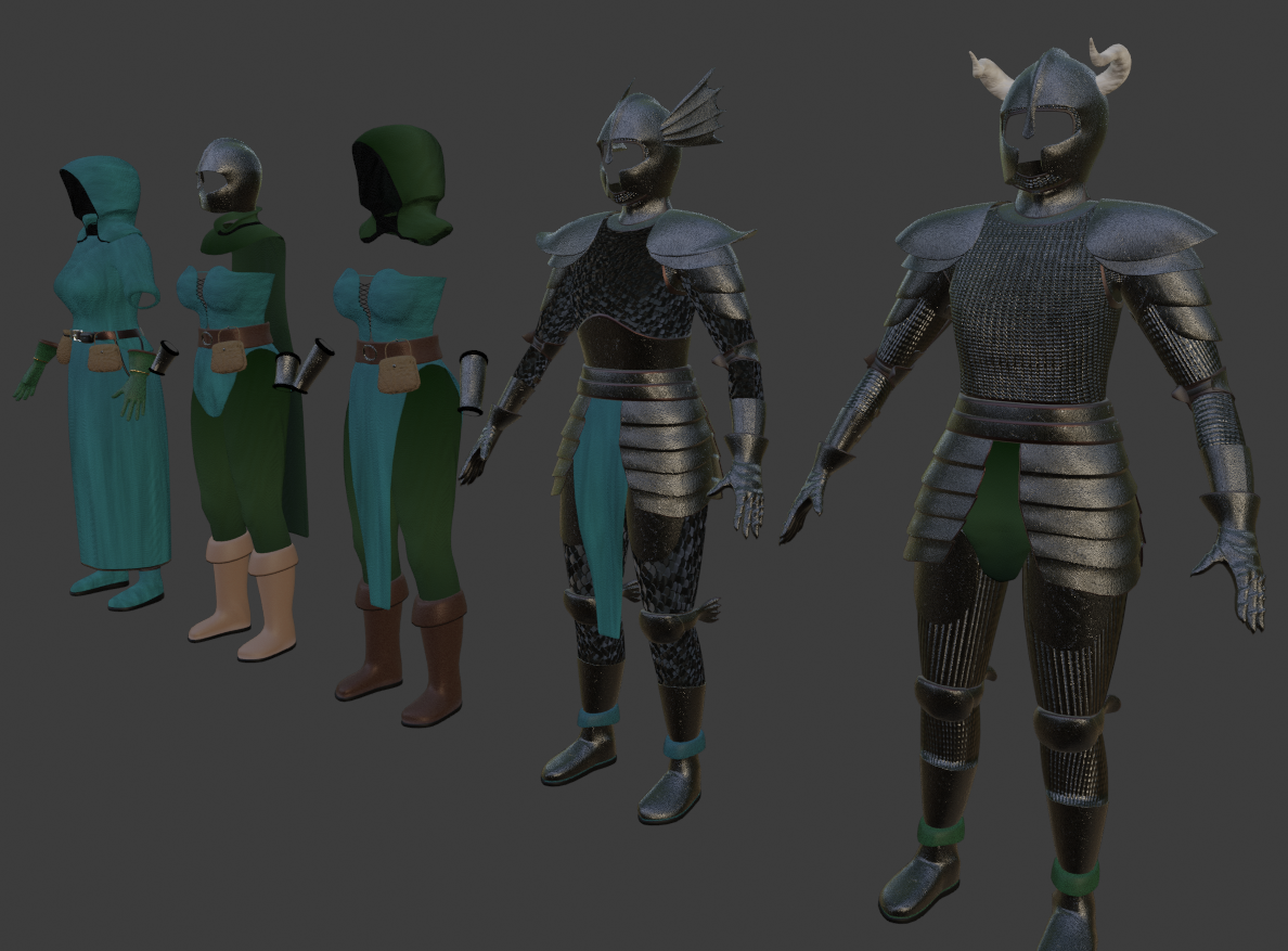 Enemy npc armors and clothing female.png